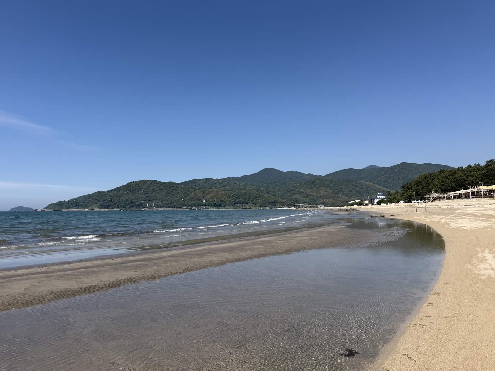 虹の松原・森林浴の森公園の海岸