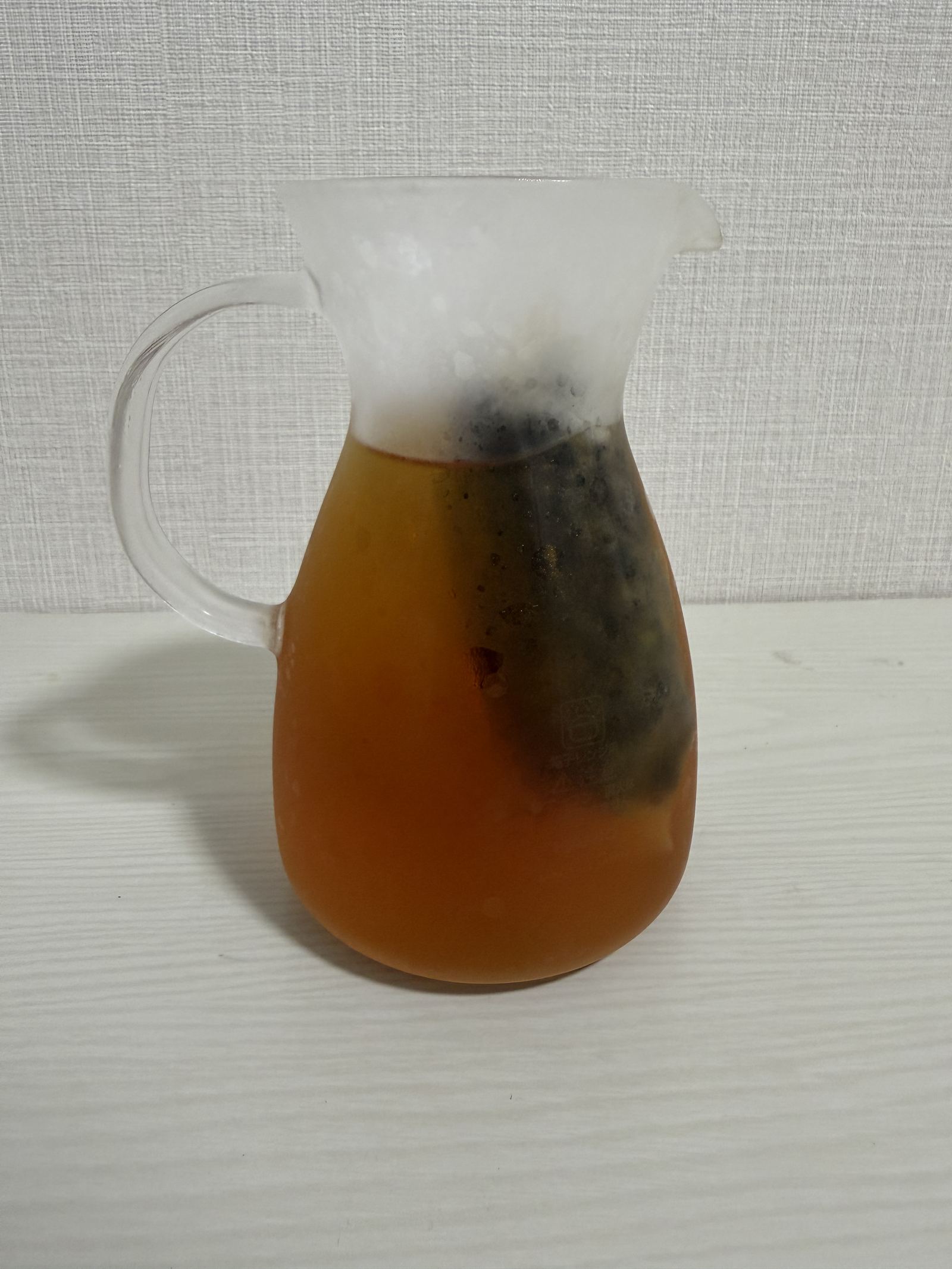 水出し完成の様子